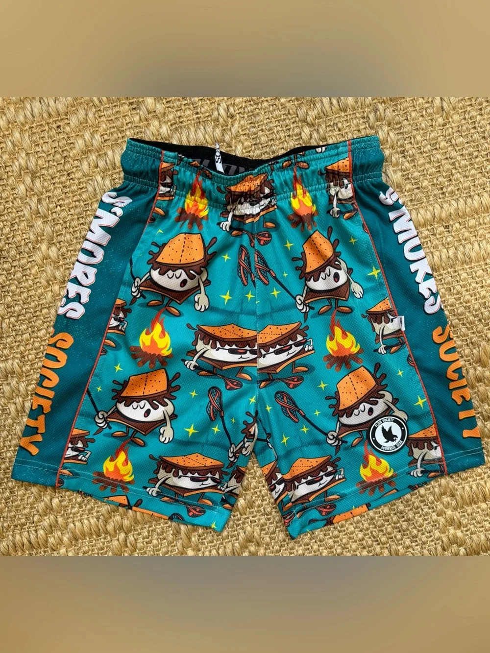 Flow Society S’mores Print Athletic Shorts